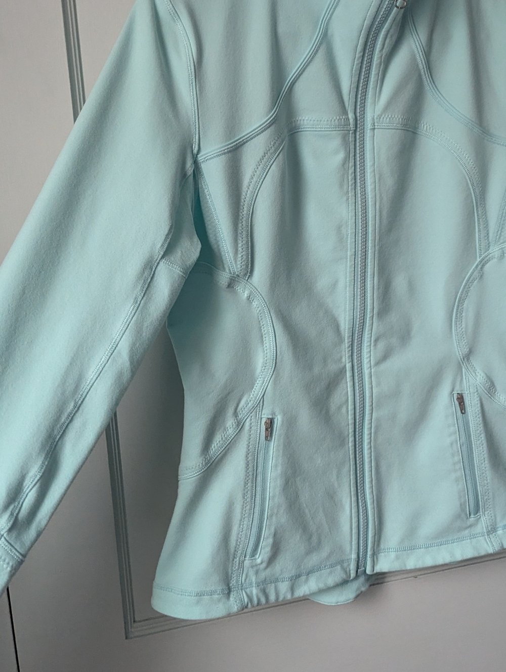 Lululemon Forme Jacket In Aquamarine Size 10 - Picture 9 of 14